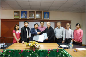 Signing ceremony between Lotus on Water and Southern College