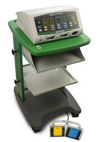 After 25 years of offering the most advanced electrosurgical (diathermy) tools in the industry, Megadyne has developed the new, state-of-the art Mega Power electrosurgical generator -- designed for its simplicity and ease of use, as well as its powerful and elegant features.