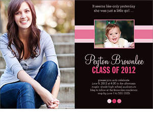 From the PhotoAffections.com 2012 Custom Graduation Card Collection