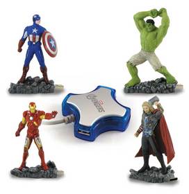 Marvel's The Avengers are brought to life in Dane-Elec's USB Drives and USB Hub.