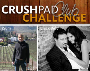 Crushpad Challenge Winners: Meggan Sorensen (3Sum) and Kyle & Casey Kaczmarek (Black Belt)