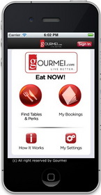 New Gourmei iPhone Application