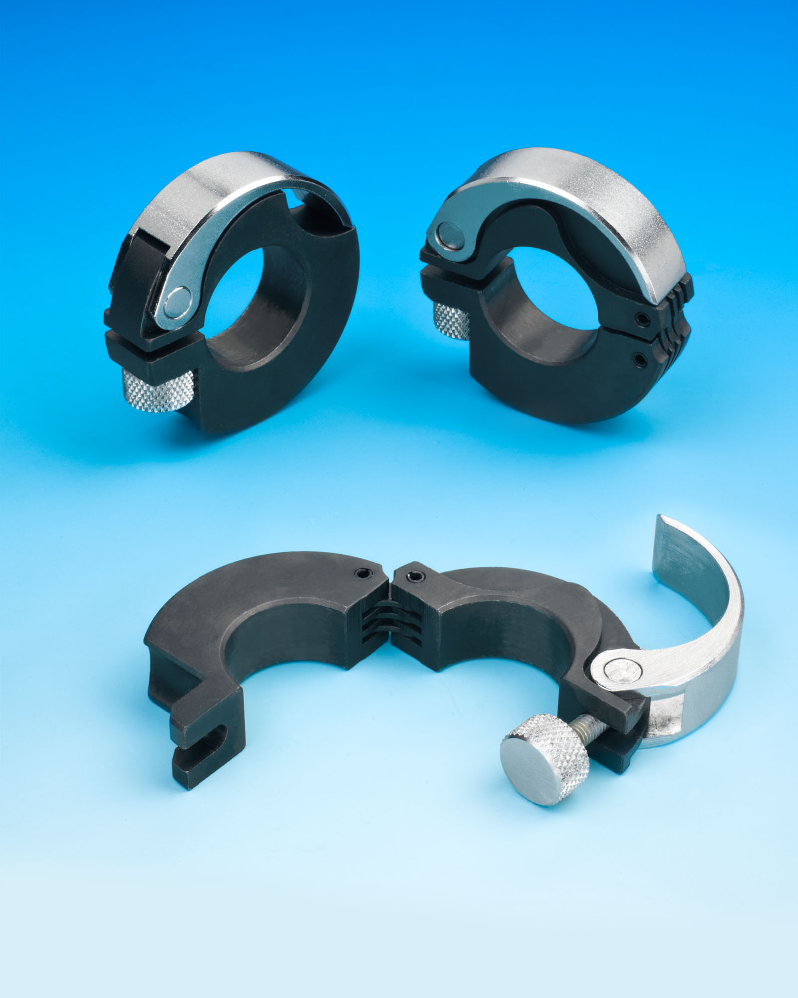 New Stafford Shaft Collar Clamps and Adjusts Without Tools