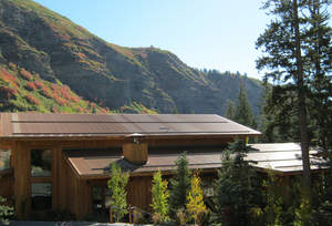 R-Control SIPs from ACH Foam Technologies were used to frame and insulate Redford's Sundance conference center.