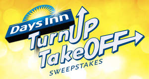 Days Inn Turn Up Take Off logo