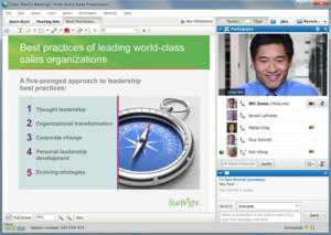 Cisco WebEx Multiple Participant Video and Desktop Sharing 
