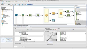 Mule ESB 3.3 introduces Mule Studio DataMapper, a powerful and easy to use graphical data mapping capability, integrated in the Mule Studio drag-and-drop design environment, that enables developers to visually construct data transformations and embed them directly into their Mule integration flows.
