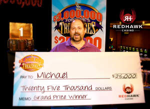 $25,000 Fortune's Treasures Grand Finale Winner