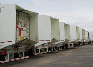Fuel Efficiency Aerodynamic Technology for Tractor Trailers saving over 6.5% with TrailerTails