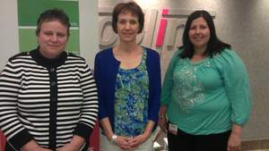 Osseo Area educators: Patricia Sheehan, Sherri Hamre, Kelly Postlethwait.
