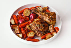 Herbes de Provence Roasted Chicken and Potatoes