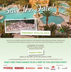 Latina, networking, Hispana, conference, Miami, Turnberry Isle, leadership
