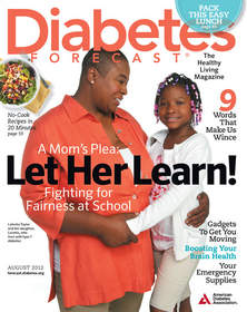 Diabetes Forecast cover, August 2012