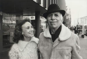 Helen Gurley Brown and her husband David Brown. The couple was married for more than 50 years (1984).