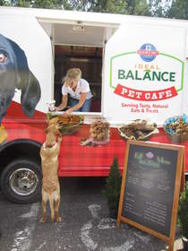 pet cafe food truck samples events Hill's Science Diet Ideal Balance