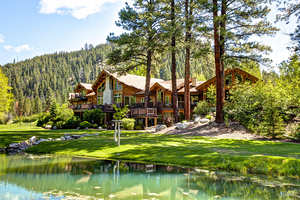 The West Fork River Hideaway in Darby, Mont., sold at an absolute auction today through J. P. King Auction Company. 