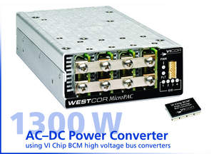 Vicor's New Westcor MicroPAC Power System