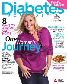 Diabetes Forecast, September 2012 cover