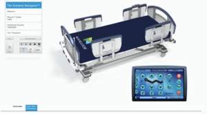 Kaon 3D Product Model of the Sizewise Navigator medical bed