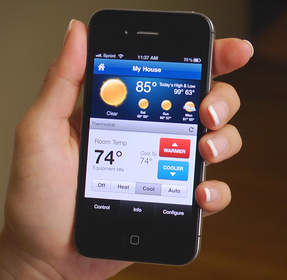 Mobile Apps Let Homeowners Remotely Monitor and Control Thermostats and Cut Energy Costs