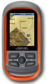 Magellan eXplorist 310 with Kirsch's TRAX hunting maps