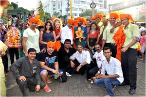 Guests at Mumbai Luxury Apartment Celebrate Ganesh Chaturthi