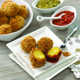 Parmesan Panko Potato Balls