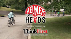 Be sure to wear a helmet whenever you ride, visit www.helmetsonheads.org for more information.