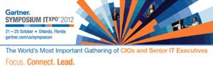 Panzura will be offering joint demonstrations with HP Cloud Services during the CIO Program at the 2012 Gartner Symposium/ITxpo, taking place in Orlando, Florida from October 21-25.