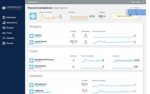 Continuuity Application page