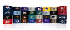 NFL licensed Duck Tape(R) is available for all 32 NFL teams.