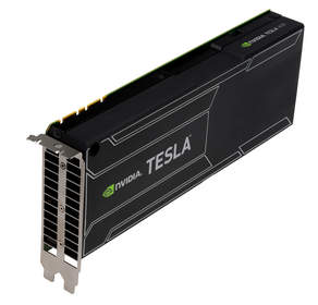 The Tesla K-20 is designed from the ground up for power-efficient, high performance computing, computational science and supercomputing, delivering dramatically higher application acceleration for a range of scientific and commercial applications than a CPU-only approach.