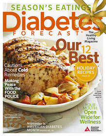 Diabetes Forecast, November 2012 cover