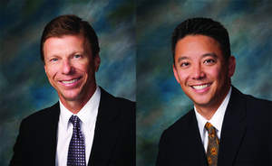 Drs. Thomas Clinch and Paul Kang