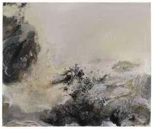 Zao Wou-Ki
28.3.71. Oil on canvas
Estimated price: EUR 300,000-400,000

