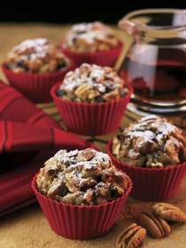 Marbled French Toast Muffins with Georgia Pecans and Apple Butter