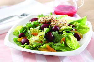 Baby Beets and Greens Salad