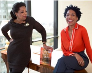 Oprah Winfrey with Author Ayana Mathis