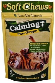 Some dog and cat calming products carrying the NASC Quality Seal include, Quiet Moments Calming Soft Chews by NaturVet.