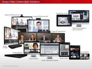 Avaya launches new and updated Video Collaboration Solution to support the mobile enterprise.