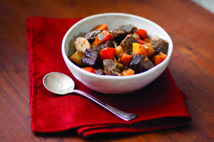 Hearty Beef Stew with Roasted Vegetables