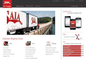 Saia, Inc. has launched a redesigned Saia LTL Freight site. It features intuitive, one-click navigation and faster loading speeds as well as tighter security.