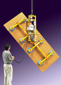The Anver ET100M8 Vacuum Lifter and Powered Tilter