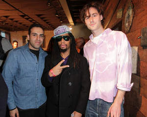 (L-R): Abteen Bagheri, Lil Jon, Tyrone LeBon
Photo courtesy: John Parra for Wire Image