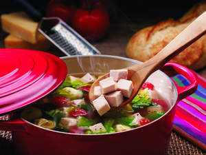 Turkey Tortellini Soup