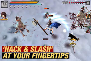 Smartphone Action Game Undead Slayer
