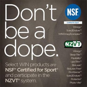 Get your edge without the worry with Wellness International Network's sports-certified products!