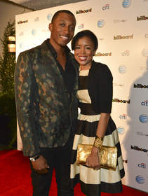 Lecrae and Darragh Moore attend Citi And AT&T Present The Billboard After Party at The London Hotel on February 10, 2013 in West Hollywood, California