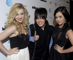 Liza Mace, Diane Warren and Megan Mace attend Citi And AT&T Present The Billboard After Party at The London Hotel on February 10, 2013 in West Hollywood, California