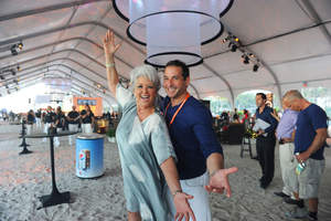 Paula and Bobby Deen at the Food Network South Beach Wine & Food Festival